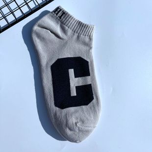 Носки для мужчин и женщин Big C весна-лето короткие Tide ins, Индивидуальные Скейтборд, Южная Корея, пара, Street Creative, хлопковые носки с лодкой