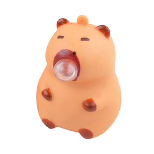 Capibala Puff Bubble Pinch Music Decompression Toy Fun Puff Bubble Pendant Keychain Decompression Artifact Wholesale