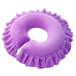 Beauty salon special lying pillow U-shaped pillow massage bed hole face cushion beauty bed pillow lying pillow beauty bedside hole cushion towel