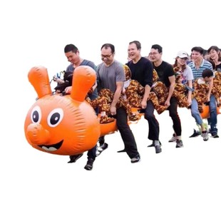 Fun Games Props Inflatable Caterpillar Dryland Dragon Boat Racing Adult Children Kindergarten Parent-Child Development