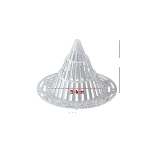 Flower Pot Bottom Hole Pad Mesh Gasket Tapered Leak-proof Large Plastic Orchid Fleshy Breathable Permeable Plant Drain Cover