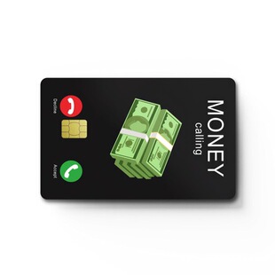 Amazon New Creative Phone 4 Credit Card Stickers/Fun Waterproof Vinyl Support Small Lot