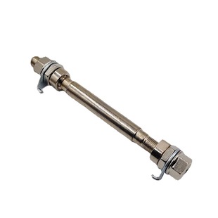 Bicycle mountain bike solid bearing front and rear axle bearing hub solid shaft front axle 140mm rear axle 180