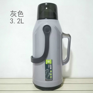 Thermos Household Large Capacity Thermal Insulation Thermos Thermos Thermos Leather Student Dormitory Ordinary Large Tea Bottle Plastic Shell