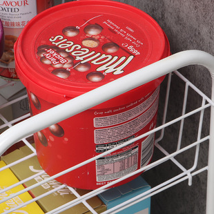 Household Storage Rack Kitchen Floor Multi-layer Storage Rack Mobile Wheeled Household Multi-functional Vegetable Storage Trolley