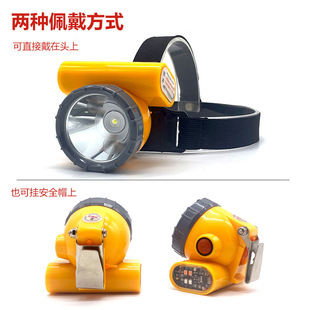 Beamet BMT2698 Headlamp Coal Mine Underground Special Explosion-proof Headlamp Strong Light Charging Waterproof Safety Helmet Miner's Lamp