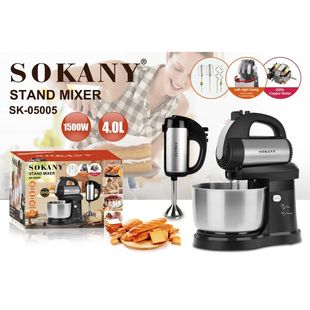 Foreign trade SOKANY05005 electric egg beater 4L household mixer kitchen dough kneading machine cream whipping machine