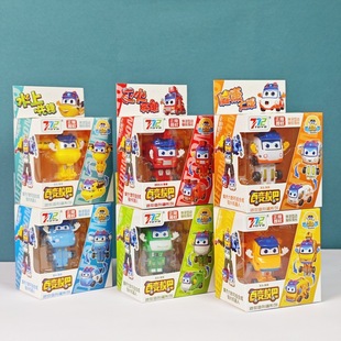 Genuine Authorized Variant School Bus Captain Doctor Fire Bus Children's Transformed Fit Robot Assembled Toys