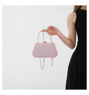 Korean style ins handbag 2024 summer new simple beautiful shoulder bag high texture messenger bag wholesale