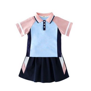 Kindergarten Garden Clothes Spring and Autumn Clothes Games First Grade Three-Piece Class Clothes Primary School Uniform suit Summer Green