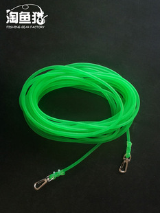Rubber solid lost hand rope pull elastic rod rope slip fish rope fishing gear manufacturers wholesale 3-100 meters