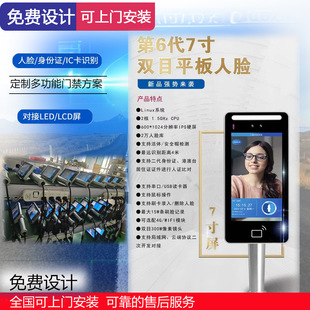 Dynamic Access Control Face Recognition Machine Face Recognition Access Control Attendance Site System Smart Campus Recognition