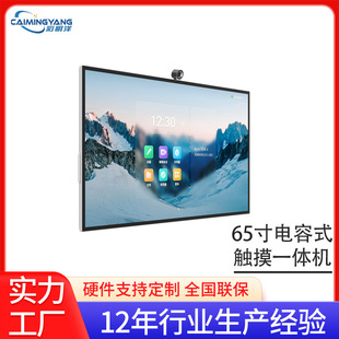 65-inch infrared touch teaching all-in-one multimedia touch screen wireless projection screen touch TV training equipment