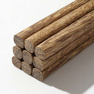 Lacquer-free Wooden Chopsticks Chicken Wings Wooden Chopsticks Hot Pot Chopsticks Fried Commercial Dining Natural Solid Wood Long Chopsticks Engraving