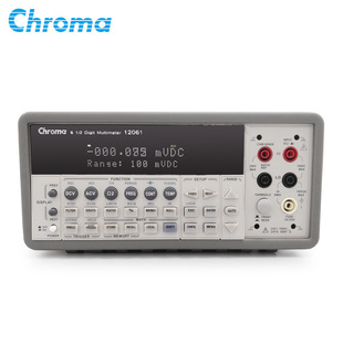 Zhimao chroma12061 Desktop Digital Multimeter Zhongmao Six-and-a-Half Multifunctional Meter Taiwan Original