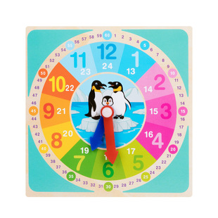Children's Digital Clock Teaching Aware Baby's Educational Early Education Clock Model Kindergarten Learning Cognitive Time CPC/CE