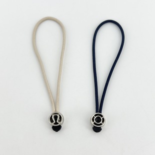 Lulu Tail Rope Zipper Pull Head Color Rope Pull Head Yoga Clothing Zipper Rope Bag Garment Accessories