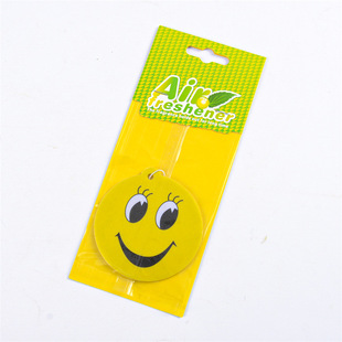 Car Fragrance Tablets Made with Smiley Face, Long-lasting Light Fragrance, Rearview Mirror Fragrance Diffuser Tablets, Fruity Fragrance, Long-lasting Odor Removal