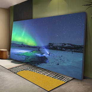 New frameless painting landscape sunset Aurora sunset decorative painting Amazon hot AliExpress pin hanging painting wholesale 2865