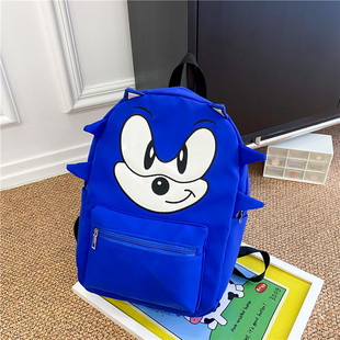 Sonic 2024 Sonic New Kid Hedgehog Backpack Schoolbag Student Large Capacity Couple Backpack