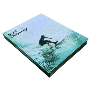 Factory new oversized decorative hard shell flip book blank page no word art illustration display book ornaments