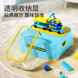 Multi-functional Storage Children's Non-slip Foot Stool Baby Wash Step Mat Heightening Double-layer Detachable Foot Stool