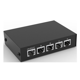 Четырехпортовый сетевой коммутатор Maituowei Moment RJ45, внутренняя и внешняя сетевая коммутация MT-RJ45-4