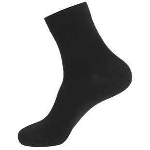 Plus size socks men's mid-barrel four-season thick strong durable formal leather shoes socks labor protection work socks 43-47 size