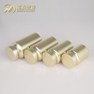 Golden Ganoderma lucidum spore oil soft capsule packaging bottle 150 ml Antarctic krill oil gel candy health care bottle