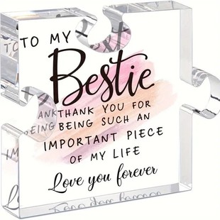 Cross-border Acrylic Ornaments Heart-shaped Crafts Valentine's Day Mother's Day Halloween Friends and Relatives Memorial Gifts
