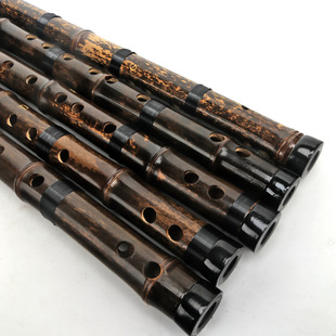 Beginner Adult Bitter Bamboo Flute Musical Instrument Bamboo Flute Beginner-level Flute Performance Level Tone Vertical Play Professional Flute CDEFG Tone Flute