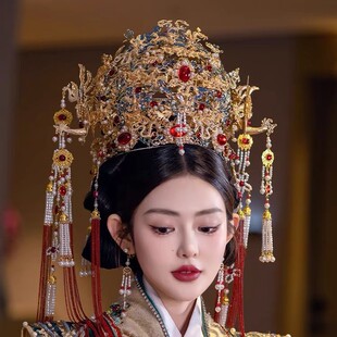 Невеста Xiuhe головной убор Ming новый свадебный китайский свадебный костюм