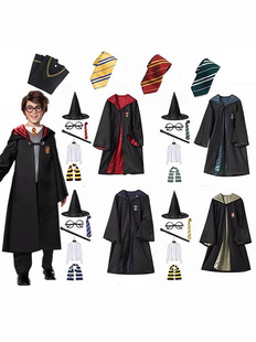Halloween Harry Potter Magic Robe Costume Cape Robe School Uniform Wizarding Robe Academy cosplay Costume Cape