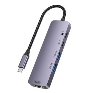 Typec док-станция hdmi HD 4K60Hz для преобразования экрана usb3.0 делитель Hub ноутбук концентратор