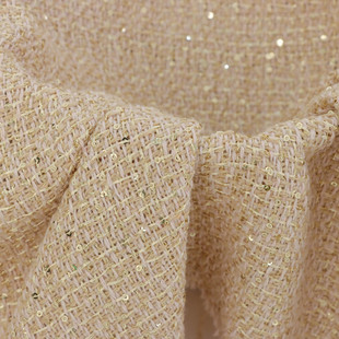 Factory Direct Bright Silk Small Fragrant Fabric Ladies Suit Suit Dress Fabric Wholesale