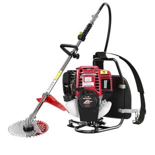 Imported Honda GX99 high-power four-stroke backpack lawn mower weeding and mowing rice multifunctional wasteland scarifier