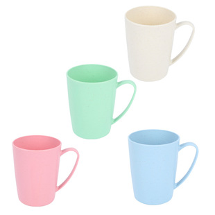 Wheat straw mouthwash Cup food grade Cup mug home brush Cup bathroom dormitory wash cup wholesale