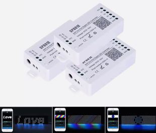 Лампа Xilai SP801E полноцветная точка доступа и Двухрежимная прямоугольная лампа STA Контроллер WIFI Art-Net 5-24 В