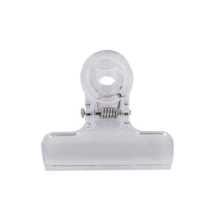 Simple transparent clip student learning materials folder office supplies bill long tail clip large, medium and small dovetail clip