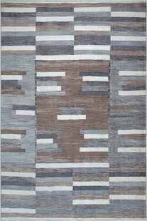 Cross-border in stock Modern Striped Living Room Carpet Nordic Simple Style Bedroom Bedside Carpet Hotel Homestay Full Mat