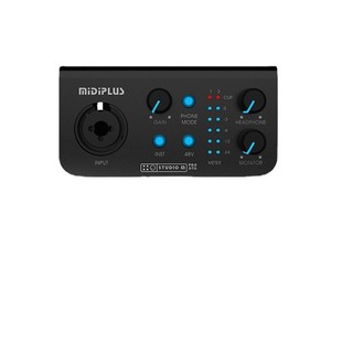 Midi plus studio m pro внешняя звуковая карта портативный компьютер в прямом эфире