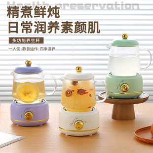 New Health Cup Multi-functional Mini Health Pot Electric Stew Cup Glass Electric Cup Office Boiling Scented Tea Gift Box