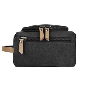 European and American Retro Travel Wash Bag Multi-functional Portable Storage Large Capacity Cosmetic Bag Classified Multi-layer Handbag