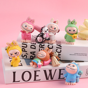 Labb labubu кукла Blind Box подарок на день рождения девушка девушка девушка девушка девушка высокого уровня чувство украшения