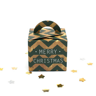 Christmas Holiday Apple Box Christmas Box Accompanying Gift Packaging Box Creative Gift Box High-end Film-coated Handbag