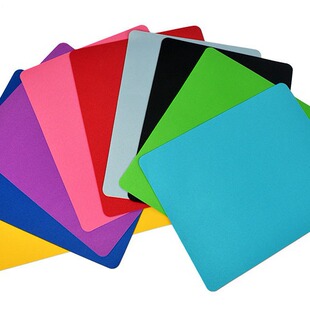 Factory direct color mouse pad ultra-thin computer student game non-slip gift solid color tasteless mouse pad