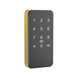 Fingerprint cabinet lock combination lock drawer cabinet door lock gym storage cabinet locker lock smart all-through lock combination lock