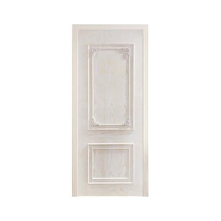 Factory direct supply wooden door interior door white paint single door modern simple composite solid wood door new wooden door