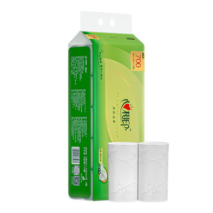 Heart-to-heart printing coreless roll paper toilet paper household paper towel coreless toilet paper a generation of toilet paper wholesale factory