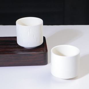 Cross-border matte candle container empty cup support wax ceramic aromatherapy candle cup DIY candle manufacturers wholesale